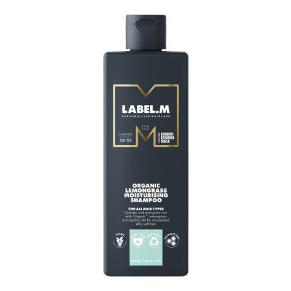 Label M organic lemongrass moisturising shampoo 300 ml